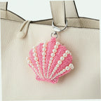 Beaded Shell Bag Charm