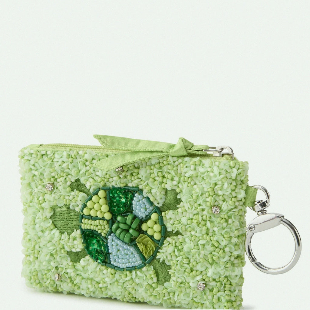 Beaded Zip Pouch