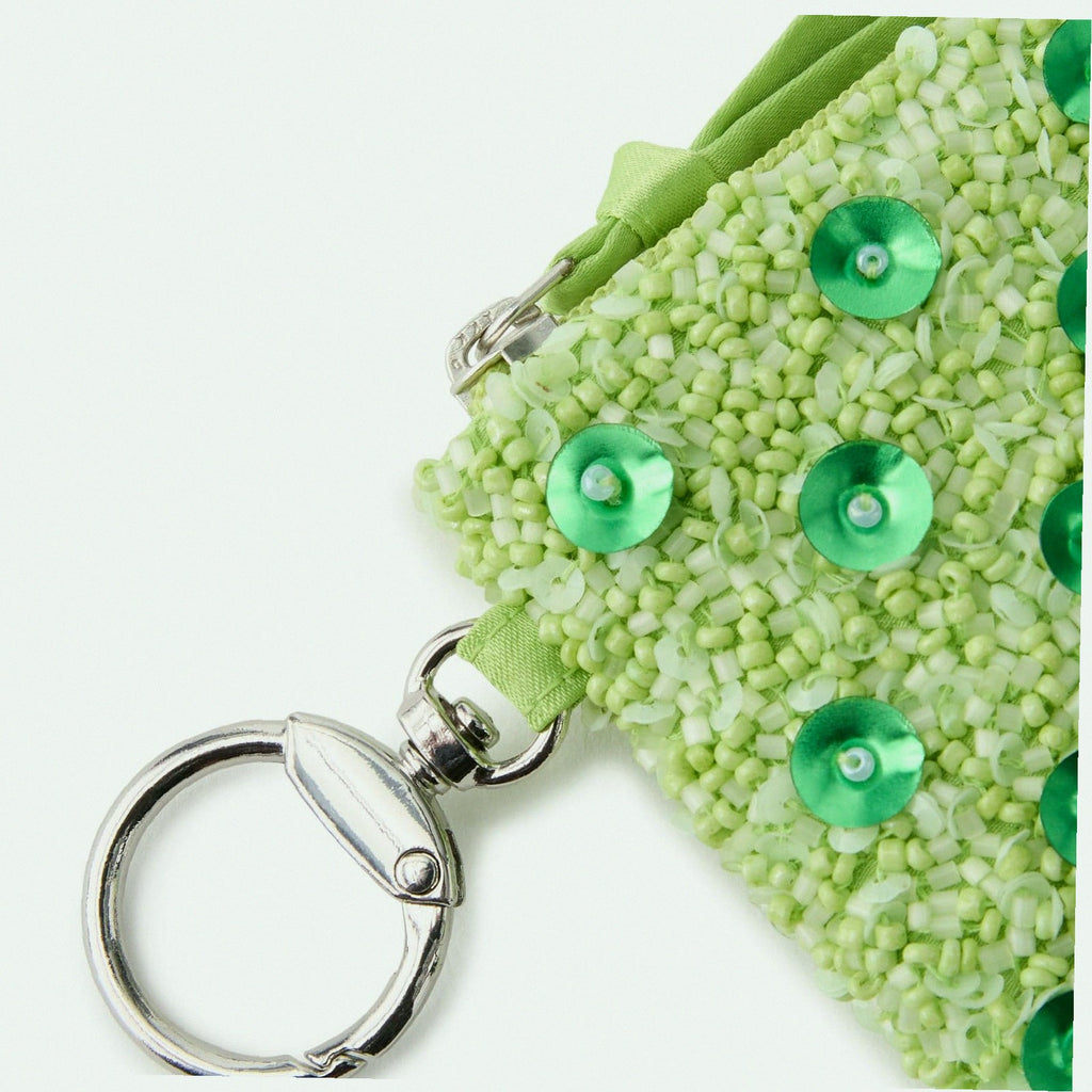 Beaded Zip Pouch