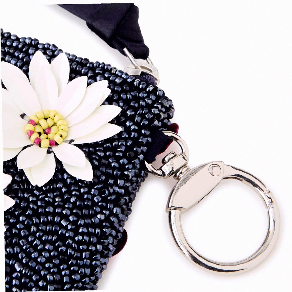 Beaded Zip Pouch
