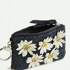 Beaded Zip Pouch