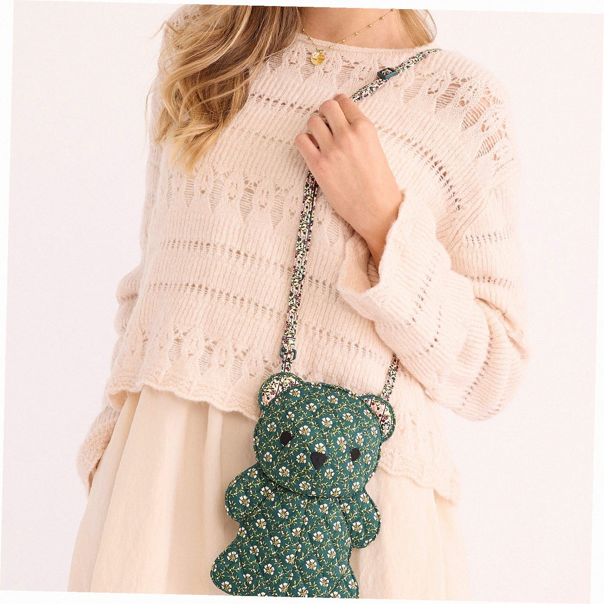 Classic Bear Crossbody Bag