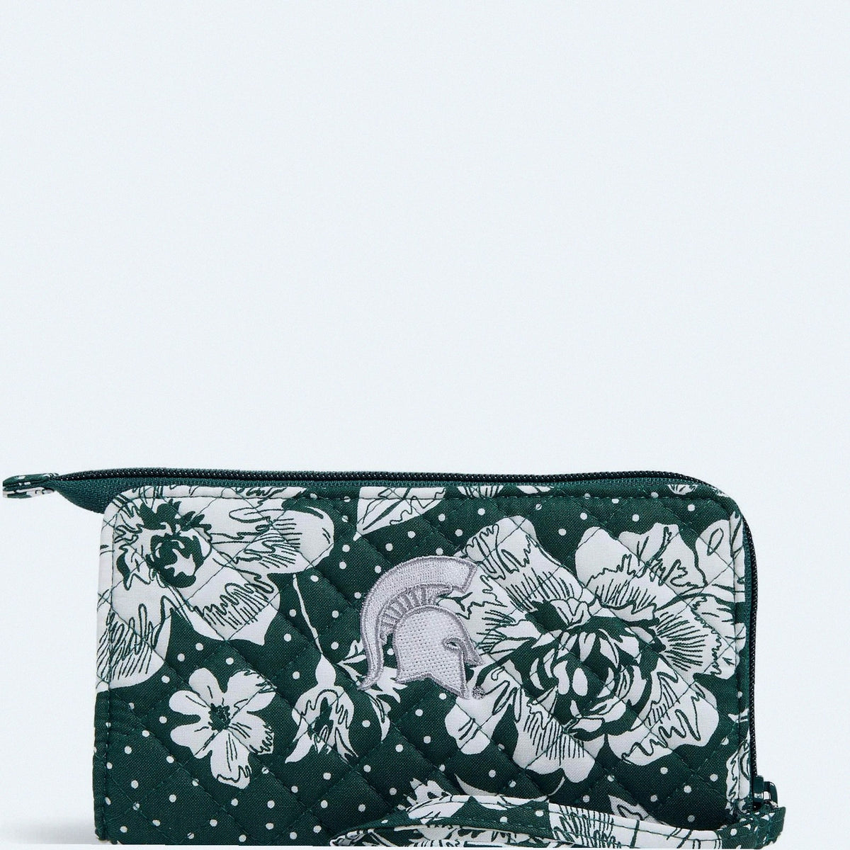 Collegiate RFID Front Zip Wristlet