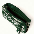 Collegiate RFID Front Zip Wristlet