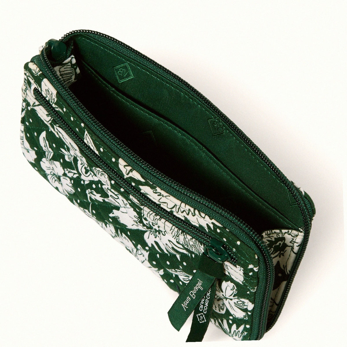 Collegiate RFID Front Zip Wristlet