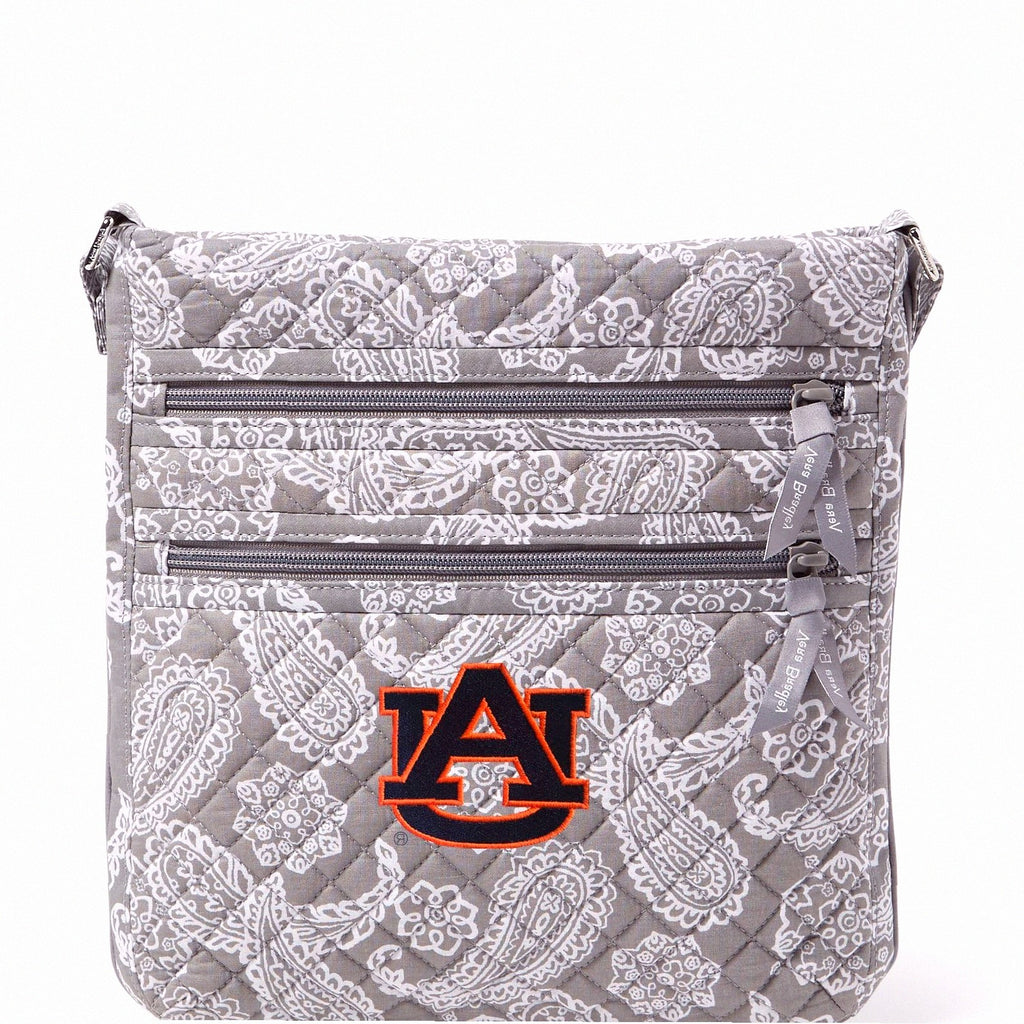 Collegiate Triple Zip Hipster Crossbody Bag