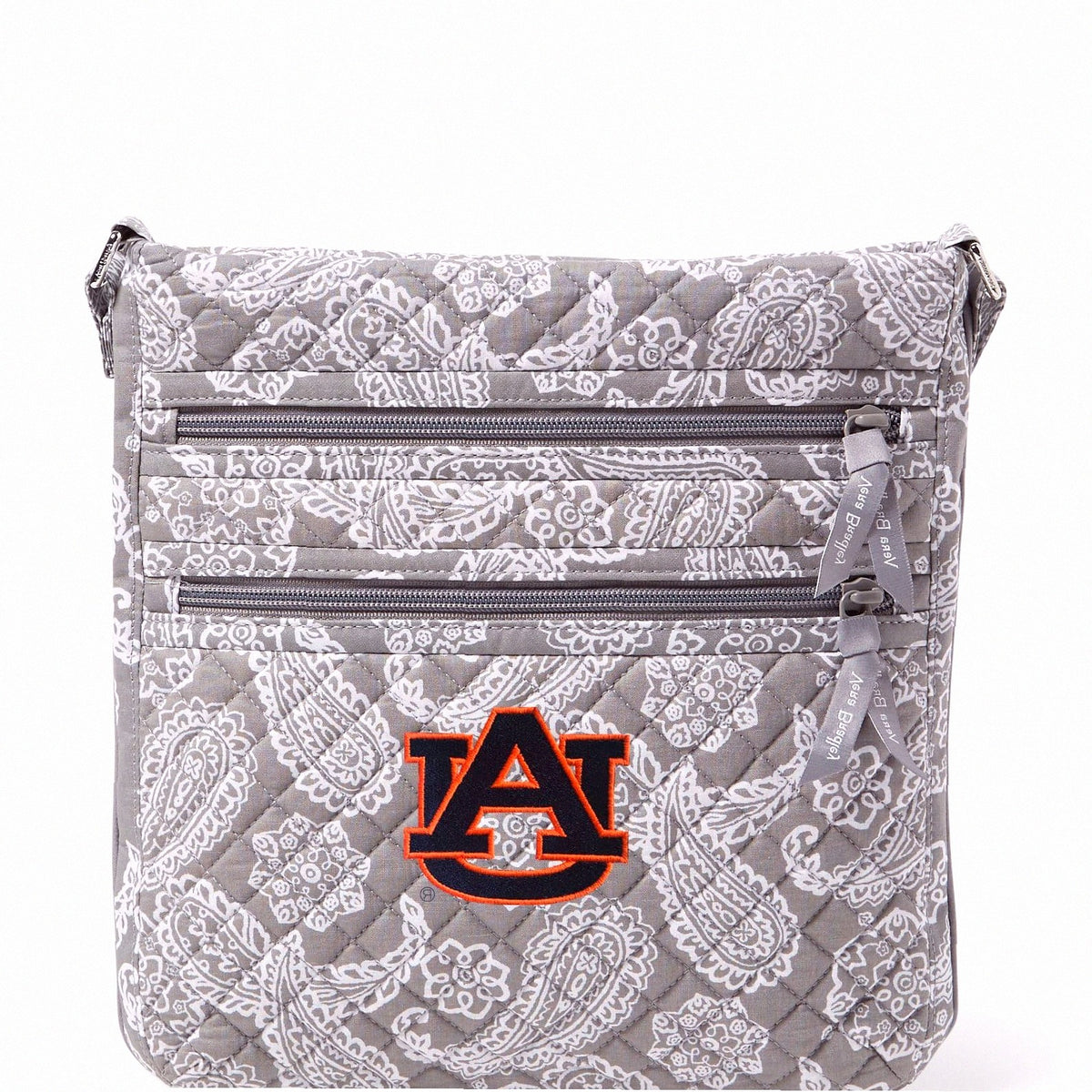 Collegiate Triple Zip Hipster Crossbody Bag