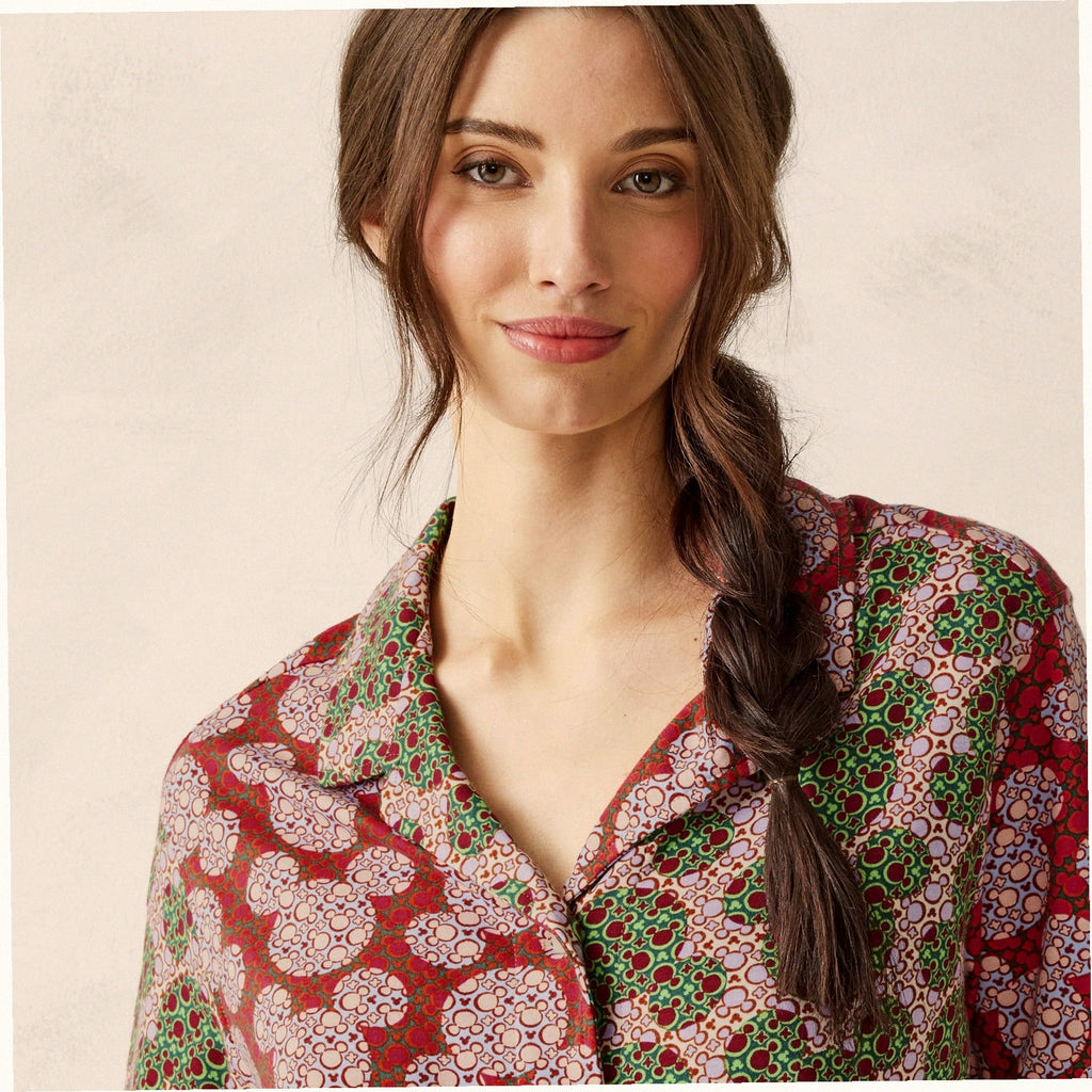 Disney Button-Down Pajama Set