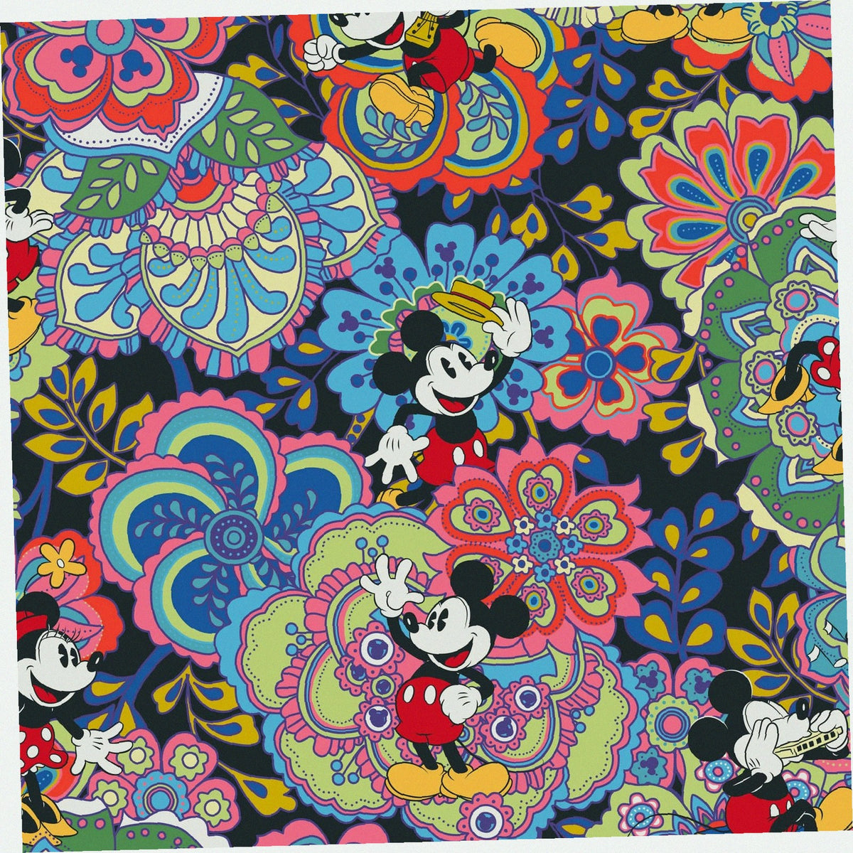 Disney Mickey Mouse Pinwheel Bag Charm
