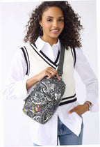 Disney Tim Burtons The Nightmare Before Christmas Lorman Sling Backpack
