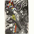 Disney Tim Burtons The Nightmare Before Christmas Plush Throw Blanket