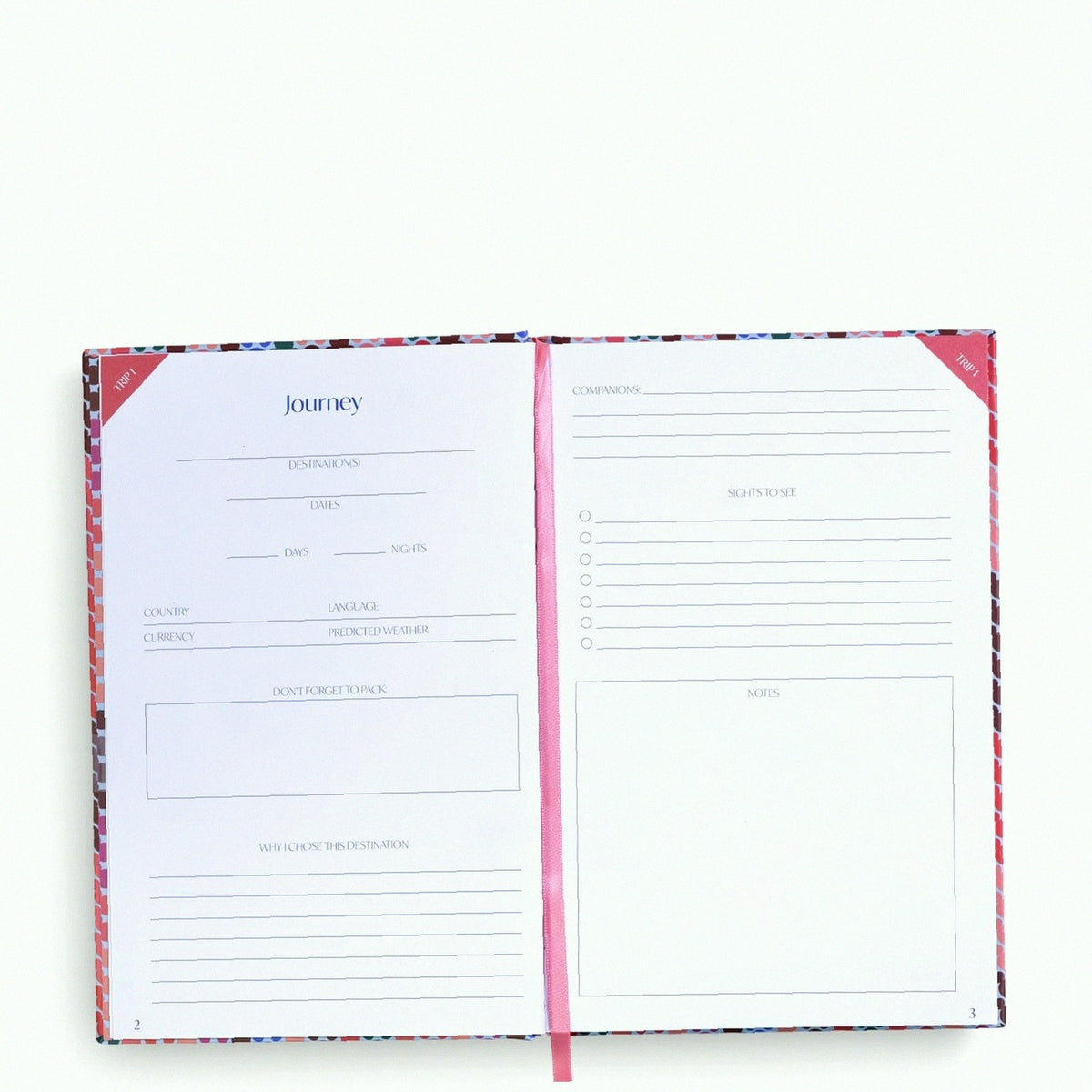 Disney Travel Journal