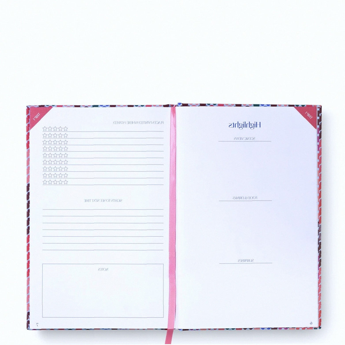 Disney Travel Journal