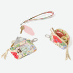 Dual Pouch Wide Wristlet