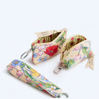 Dual Pouch Wide Wristlet