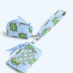 Dual Pouch Wide Wristlet