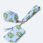 Dual Pouch Wide Wristlet