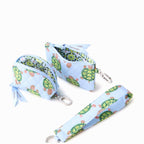 Dual Pouch Wide Wristlet