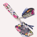 Dual Pouch Wide Wristlet