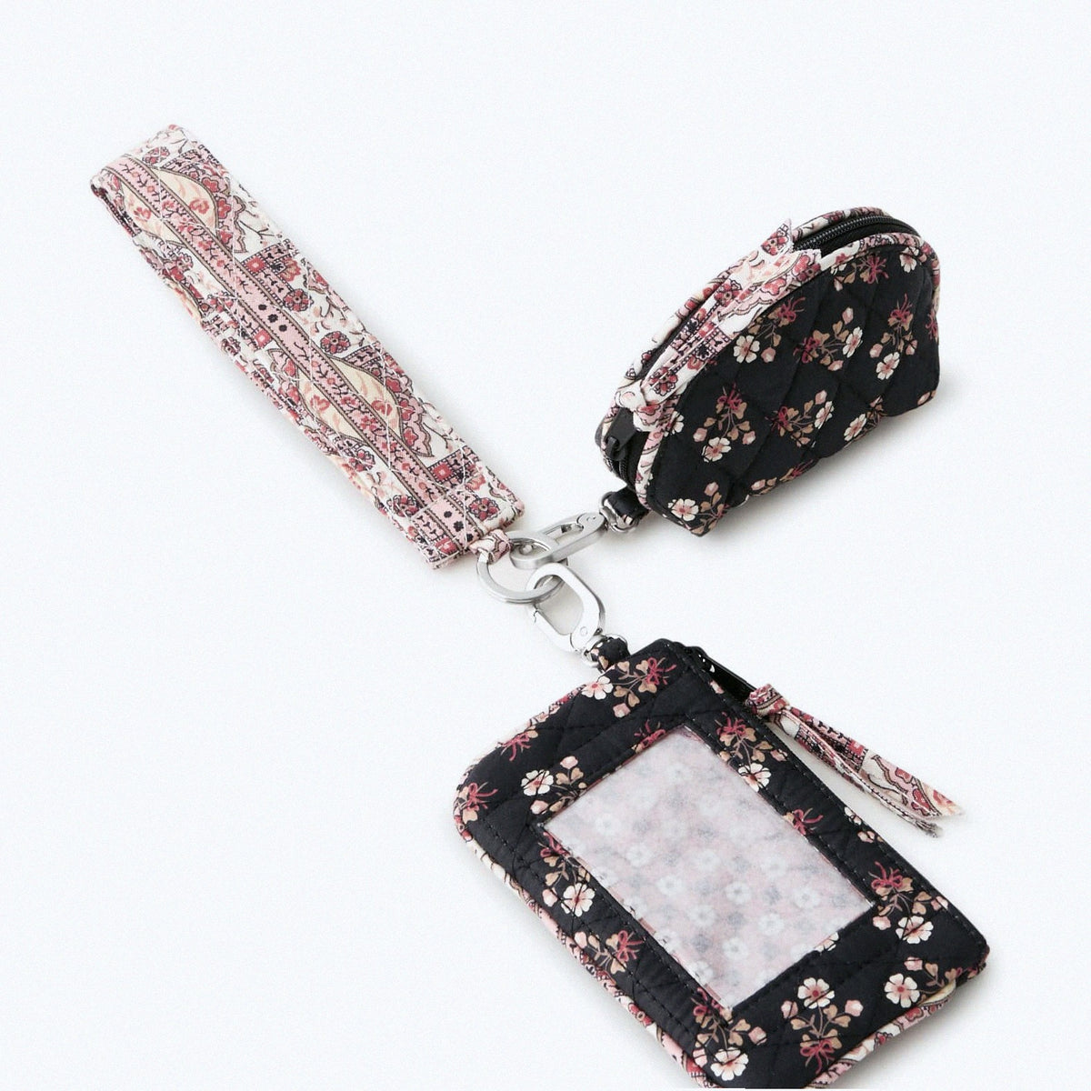 Dual Pouch Wide Wristlet