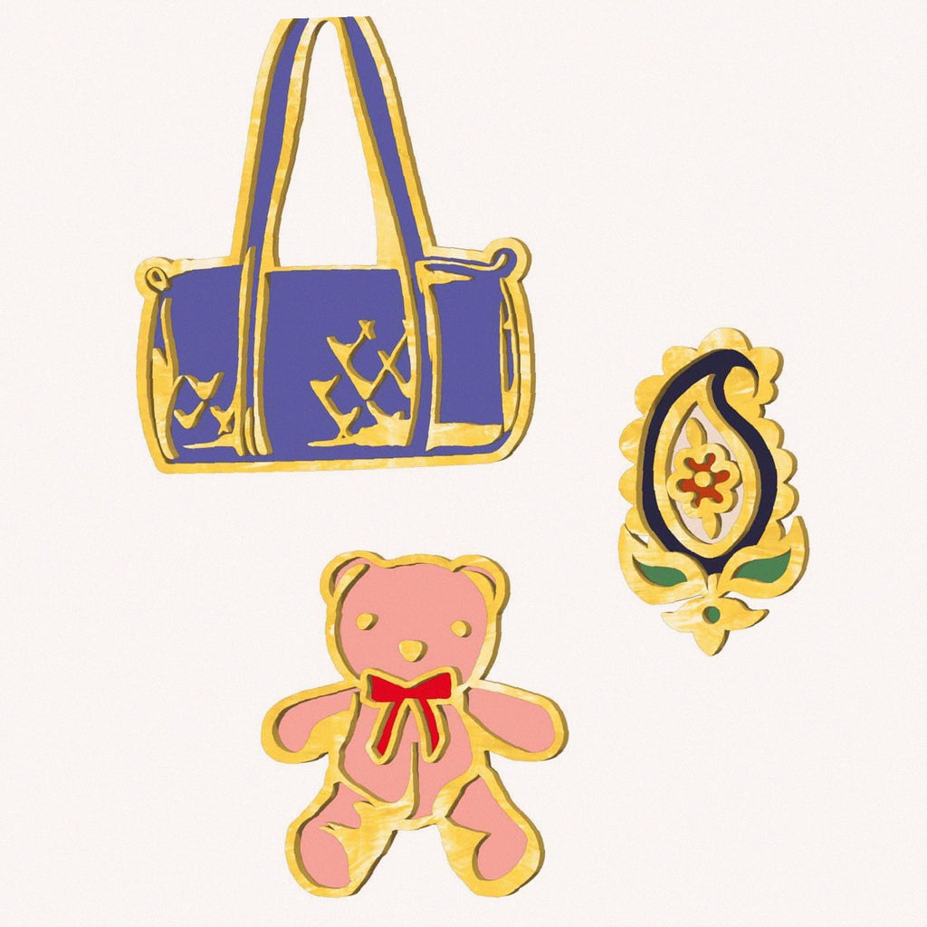 Enamel Pins Set