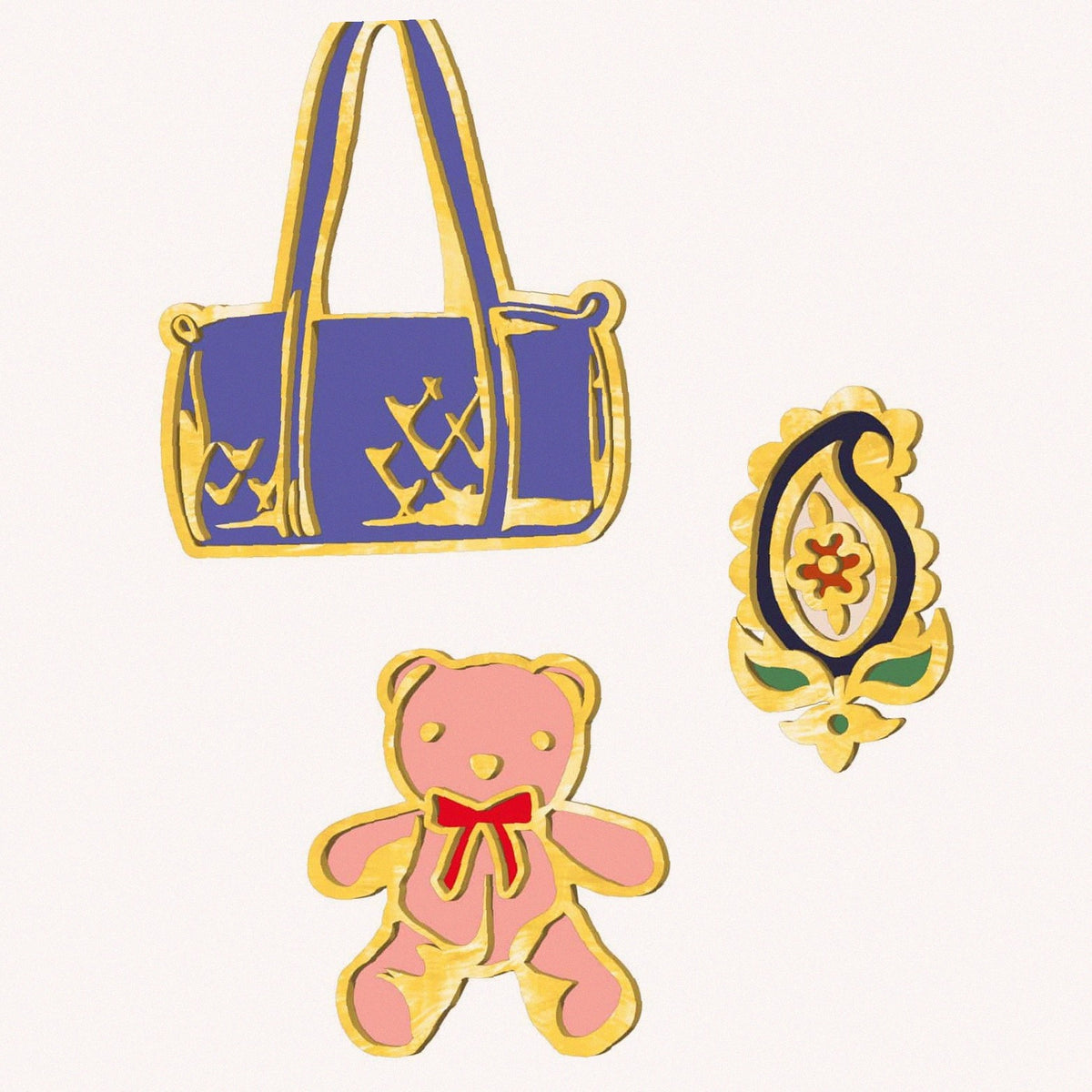 Enamel Pins Set