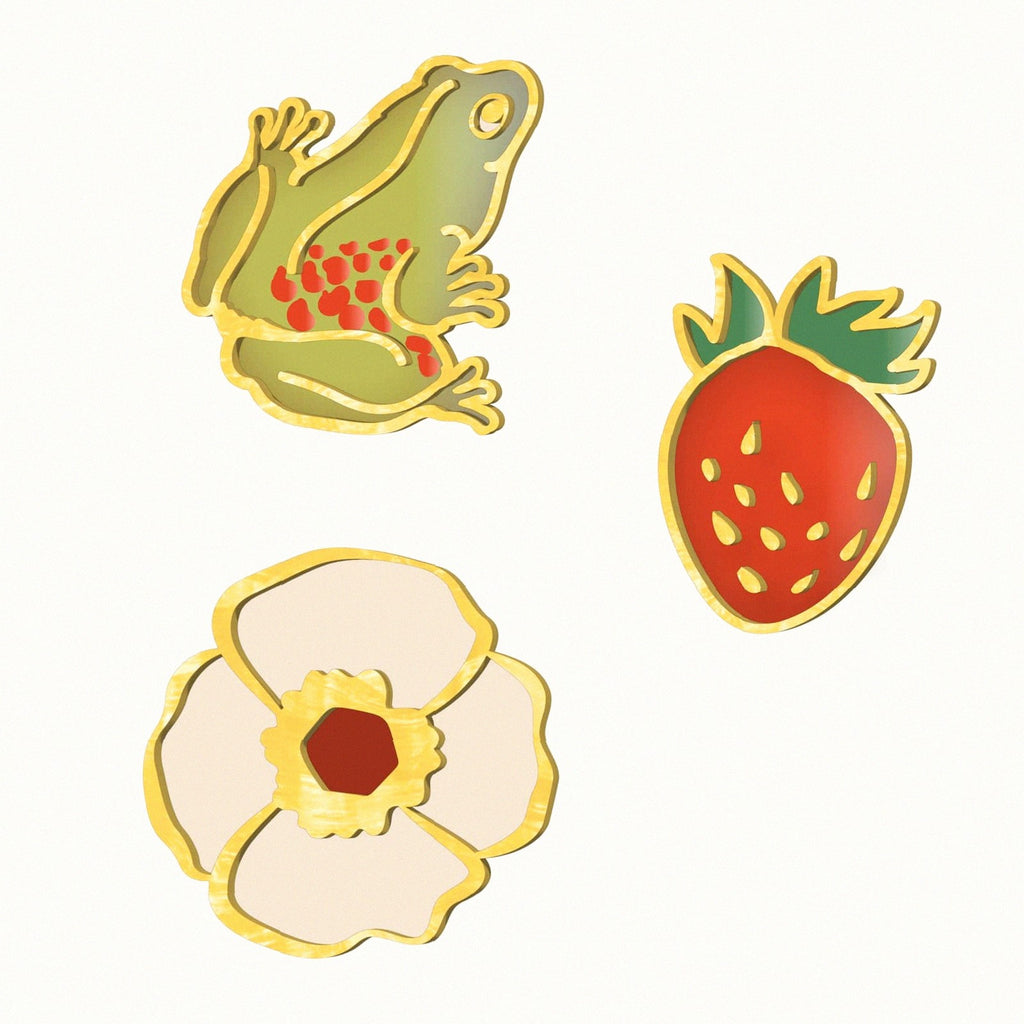 Enamel Pins Set