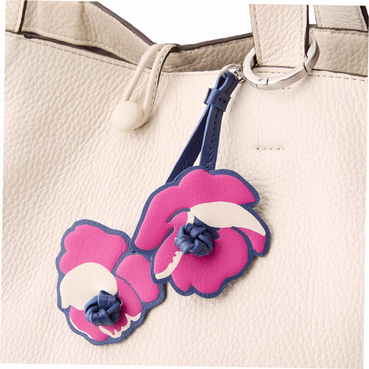 Floral Bag Charm