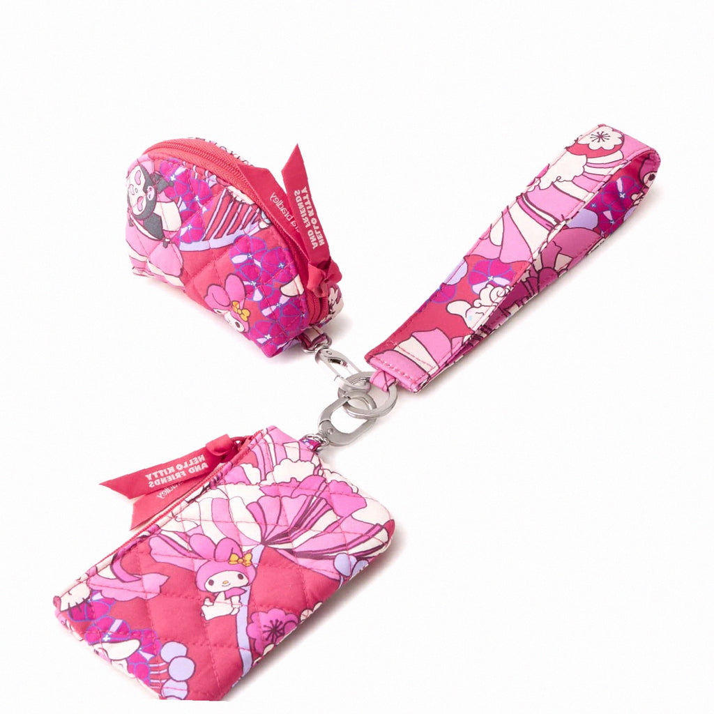 Hello Kitty and Friends Dual Pouch Wide Wristlet