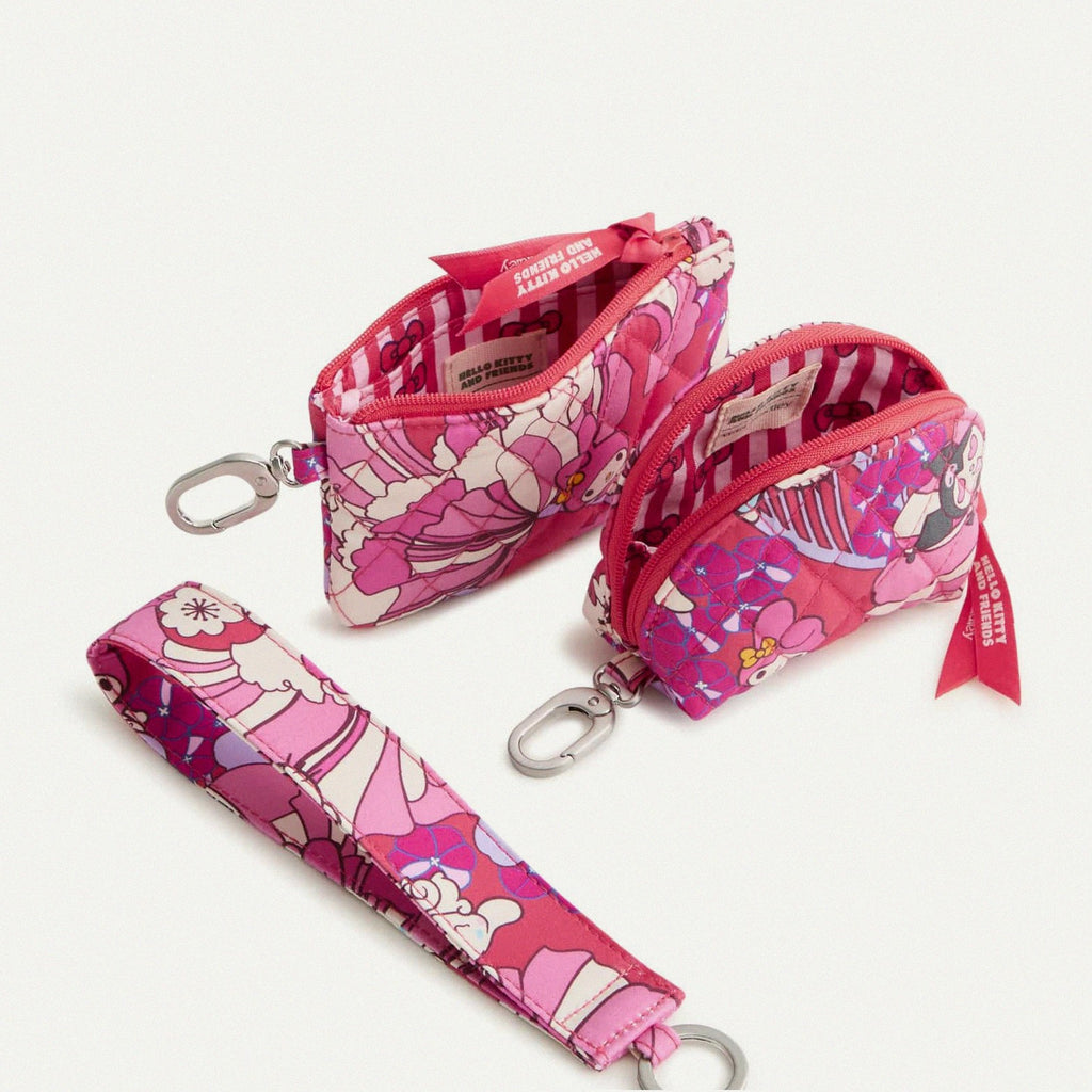 Hello Kitty and Friends Dual Pouch Wide Wristlet