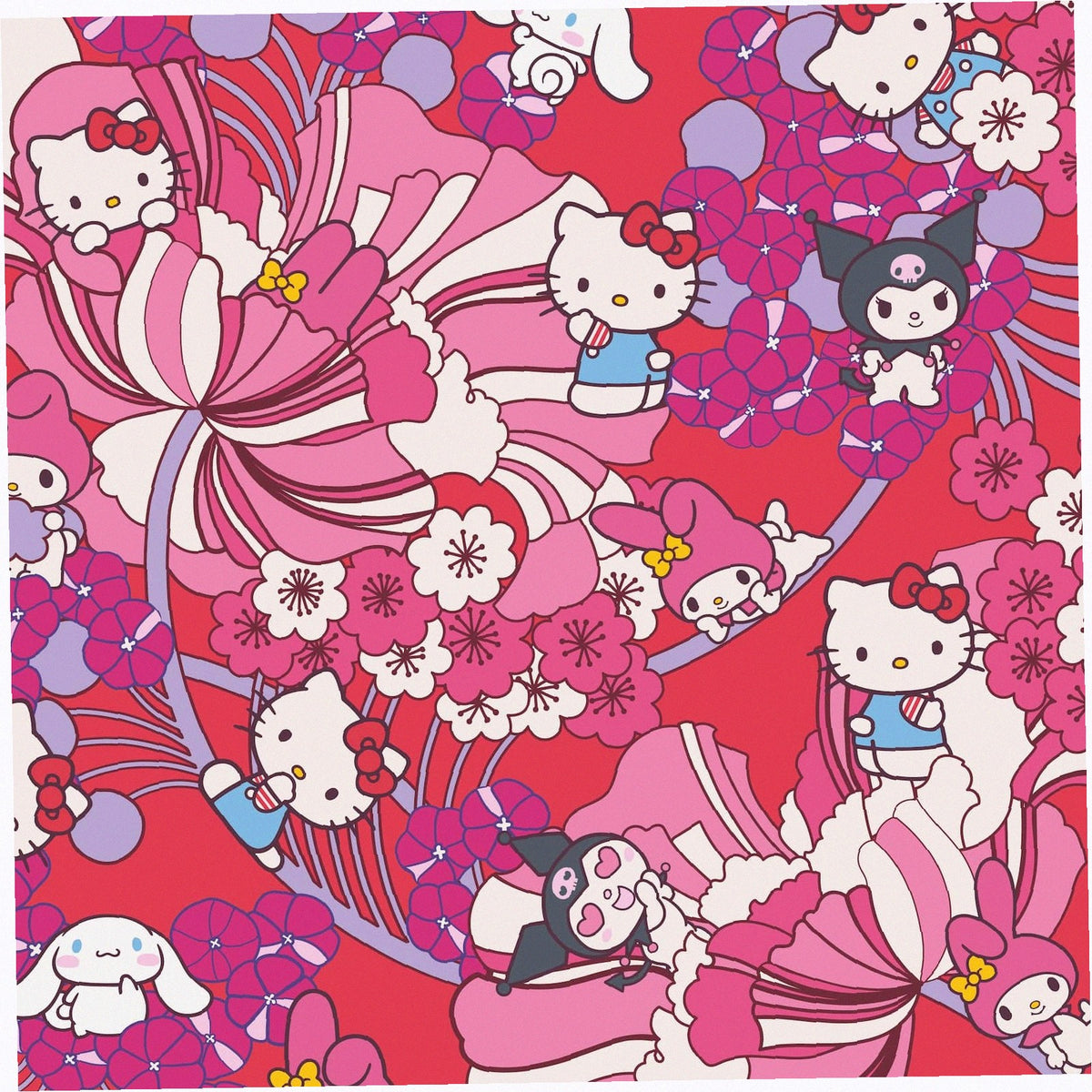 Hello Kitty and Friends Large Bancroft Backpack