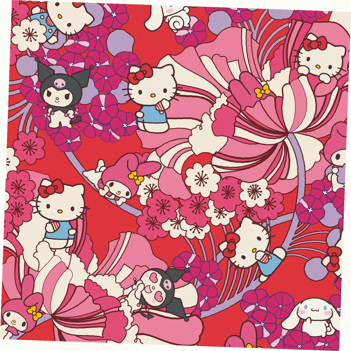 Hello Kitty and Friends Original Zip Hipster