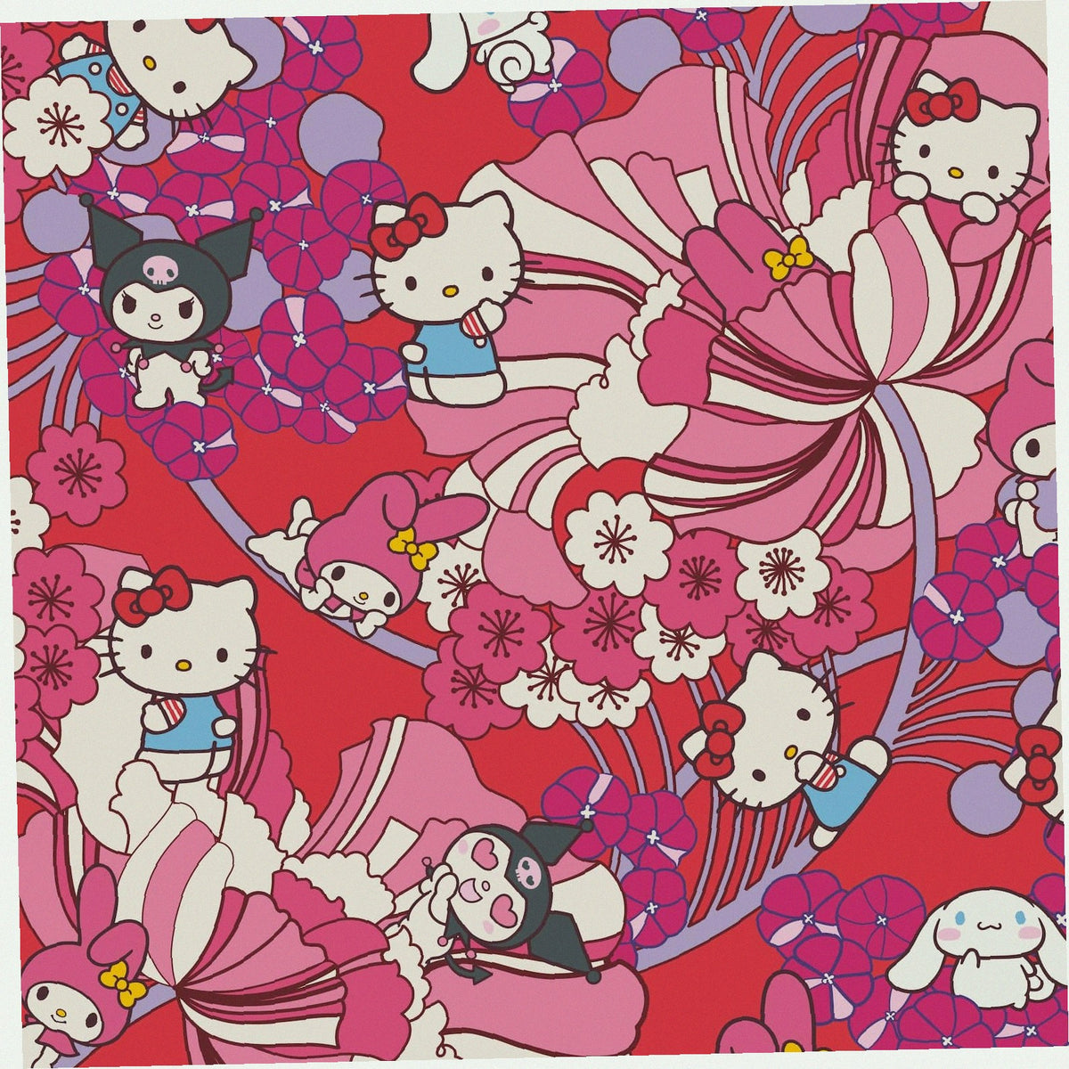 Hello Kitty and Friends Small Hathaway Tote