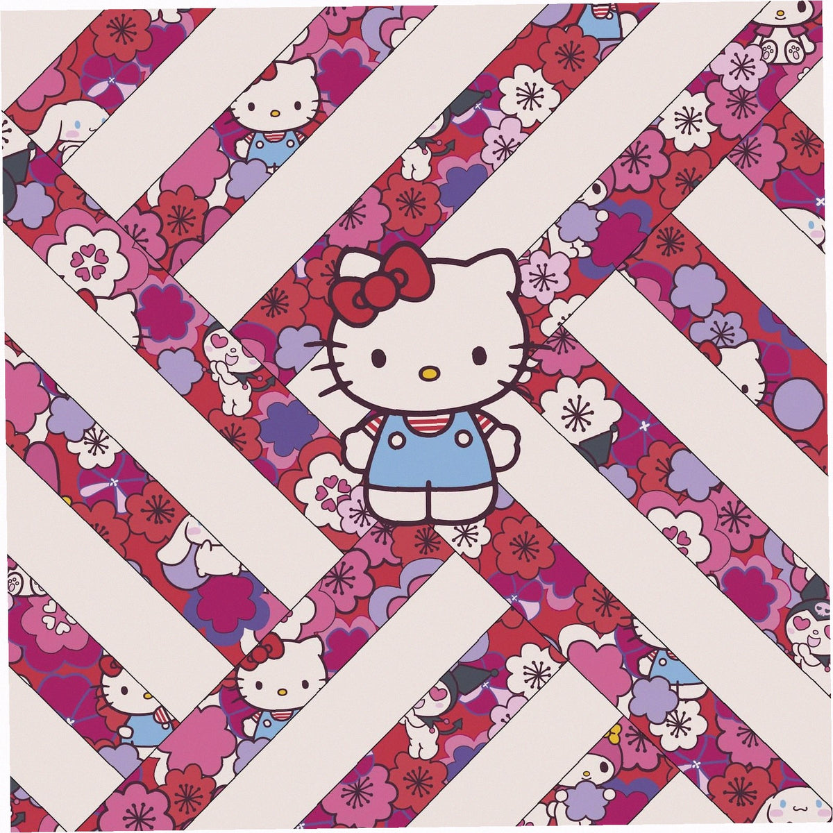Hello Kitty and Friends Zip ID Case
