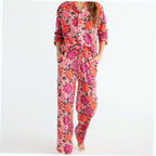 Long-Sleeved Button-Down Pajama Top