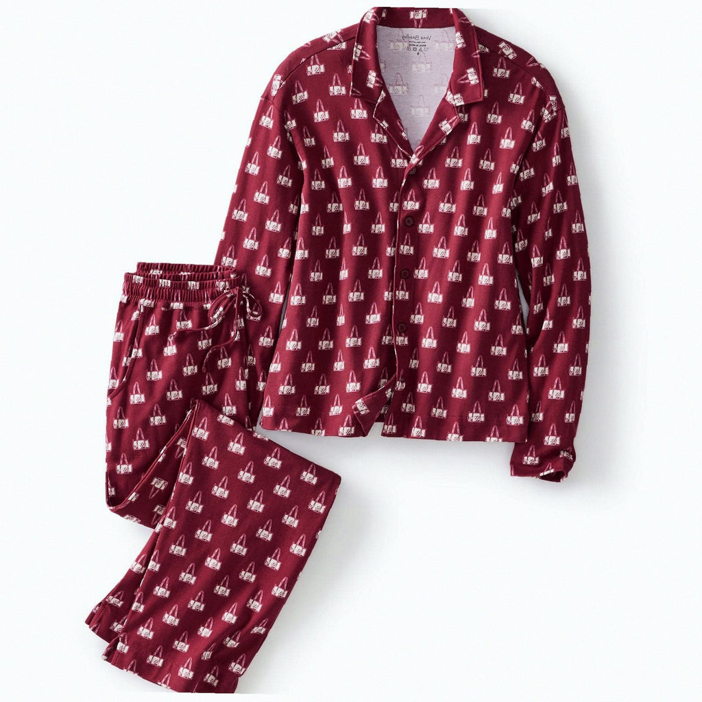 Long-Sleeved Pajama Set