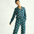 Long-Sleeved Pajama Set