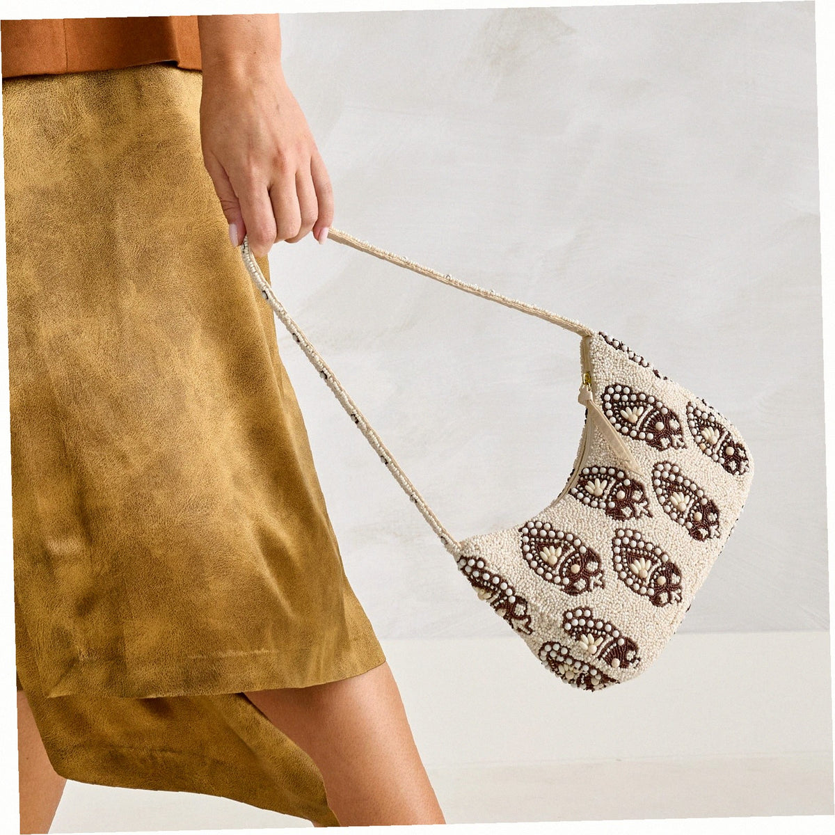 Mini Roxbury Crescent Shoulder Bag