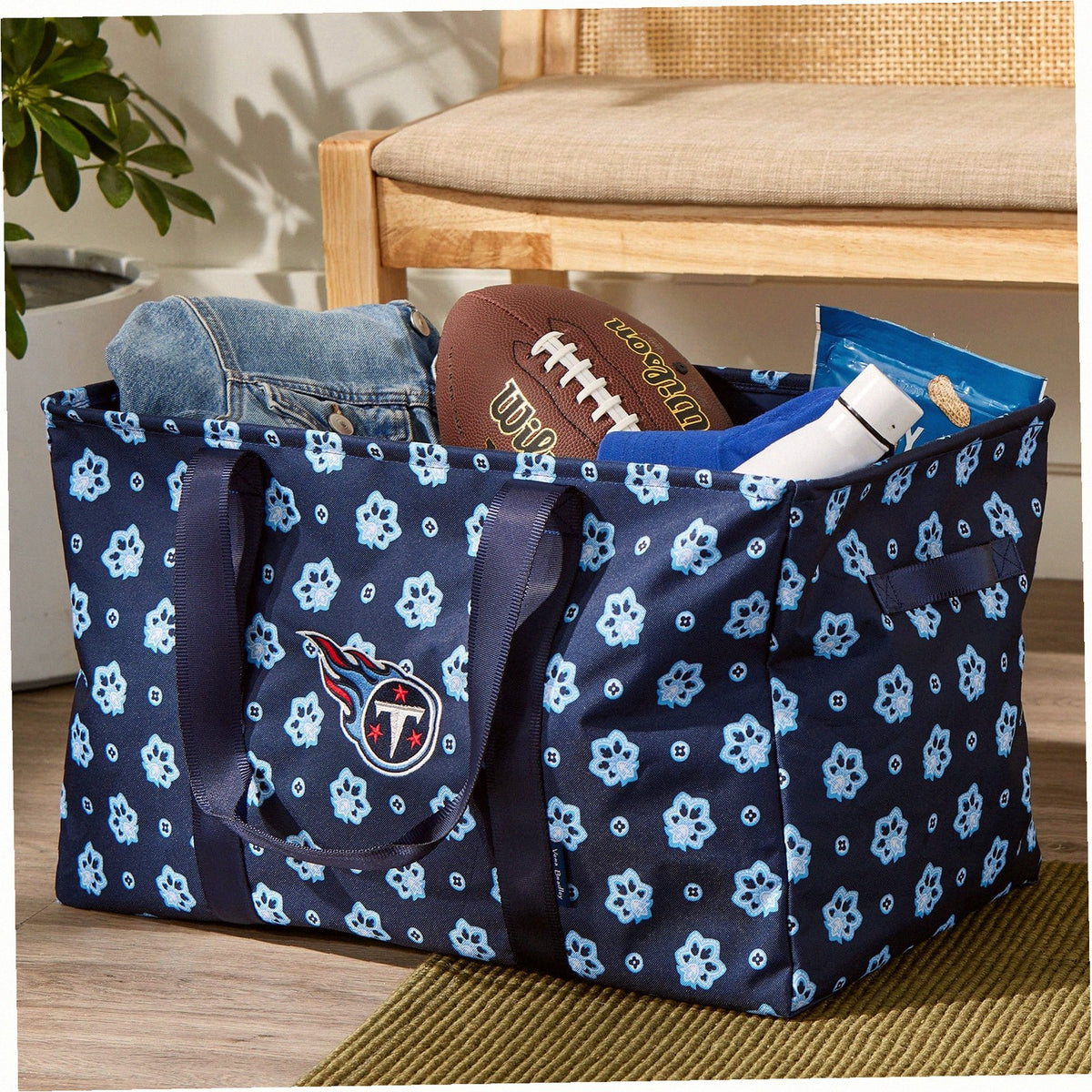 NFL Large Car Tote
