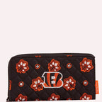 NFL RFID Front Zip Wristlet