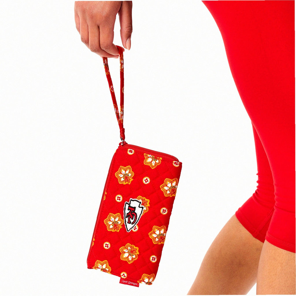 NFL RFID Front Zip Wristlet