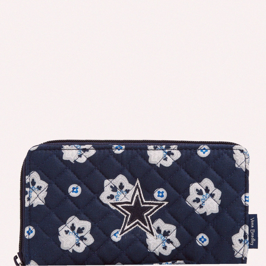 NFL RFID Front Zip Wristlet