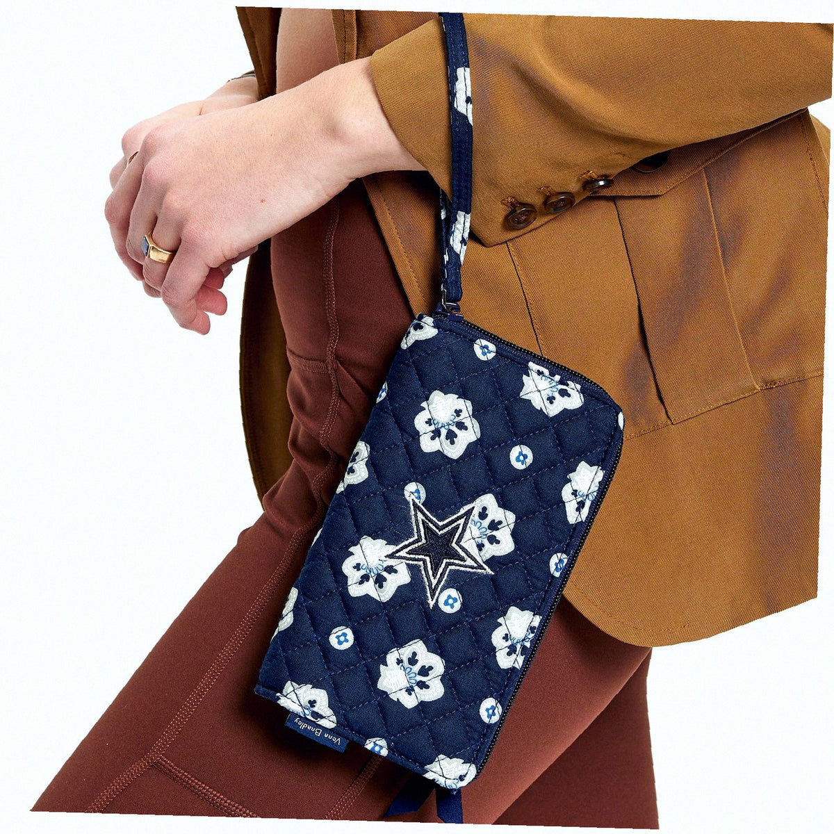 NFL RFID Front Zip Wristlet