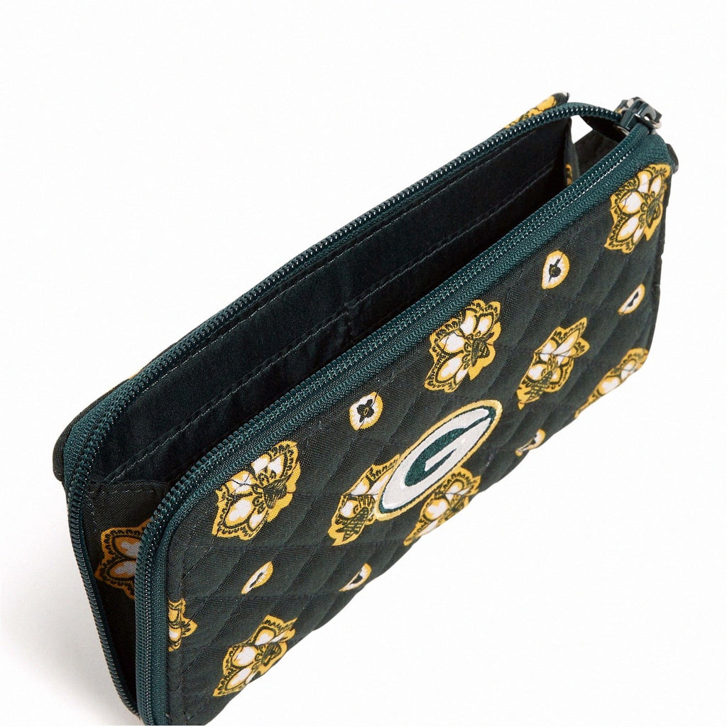 NFL RFID Front Zip Wristlet