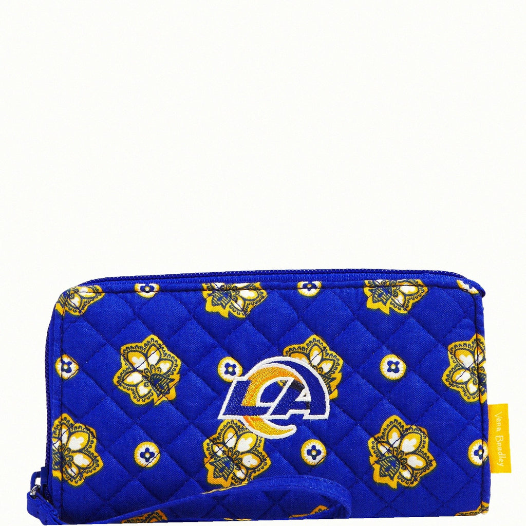NFL RFID Front Zip Wristlet