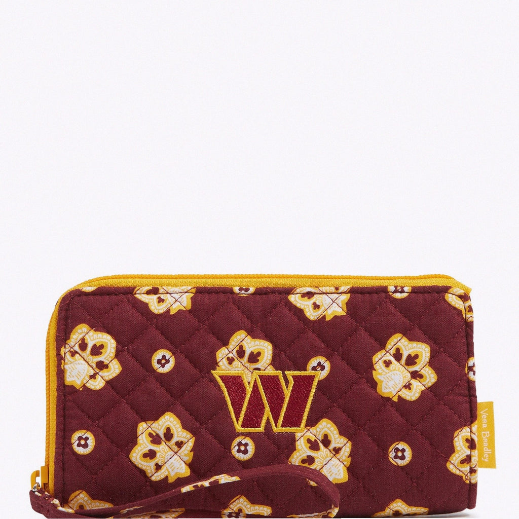 NFL RFID Front Zip Wristlet