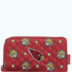 NFL RFID Front Zip Wristlet