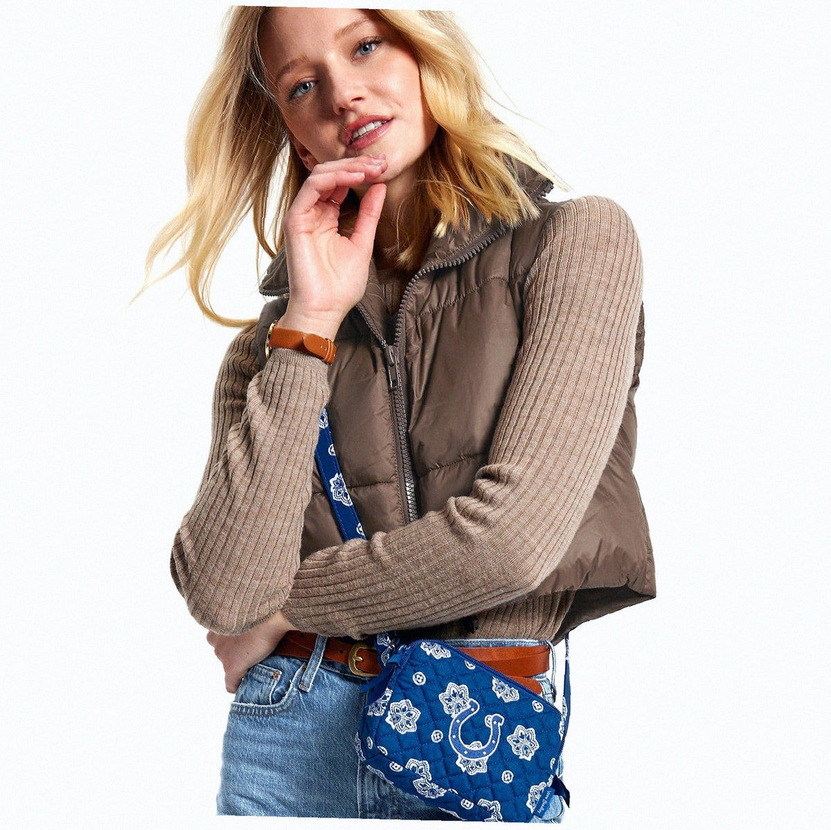 NFL RFID Small Stadium Crossbody Bag