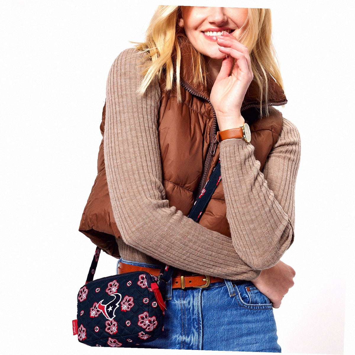 NFL RFID Small Stadium Crossbody Bag