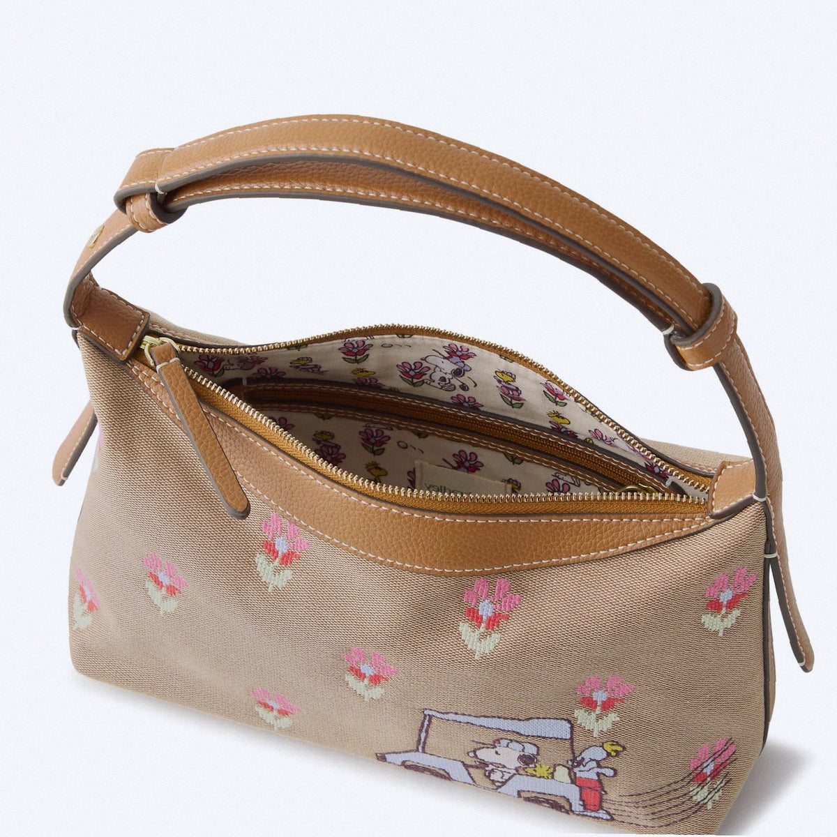 Peanuts Roxbury Crescent Shoulder Bag